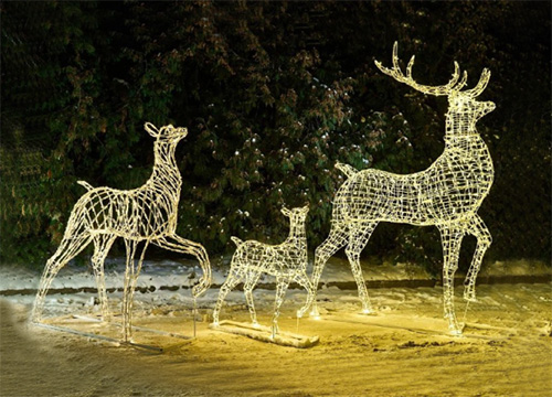 Светодиодные фигуры животных в Йошкар-Оле